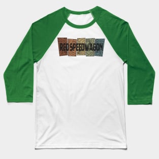 REO Speedwagon Retro Pattern Baseball T-Shirt